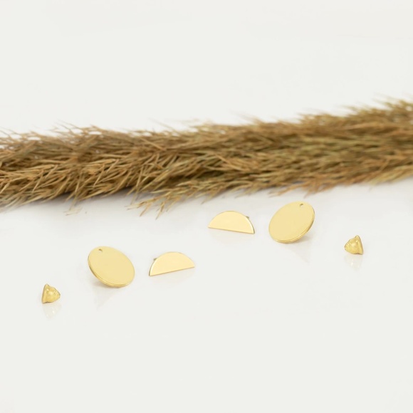 Circle Ear Jacket Earring - Picture 3 of 4